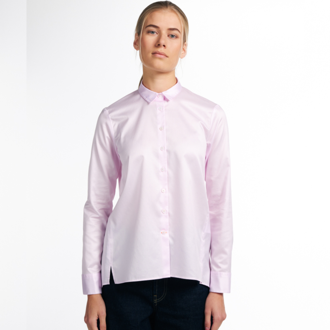Eterna Soft Luxury Geoghegans Shirt Pale Navan | Pink Of –