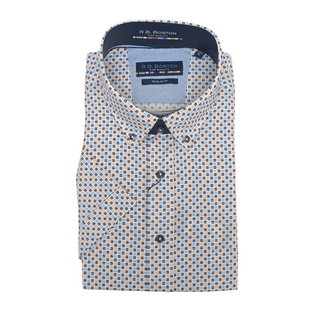 Rb Boston mens shirt showing front off shirt 