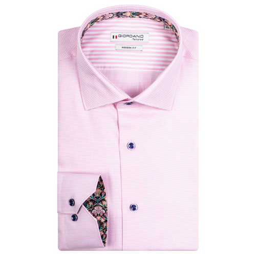 giordano shirt in pink colour