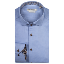 Load image into Gallery viewer, giordano shirt in blue colour 
