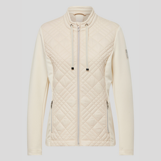 rabe jacket in vanilla colour showing front off jacket