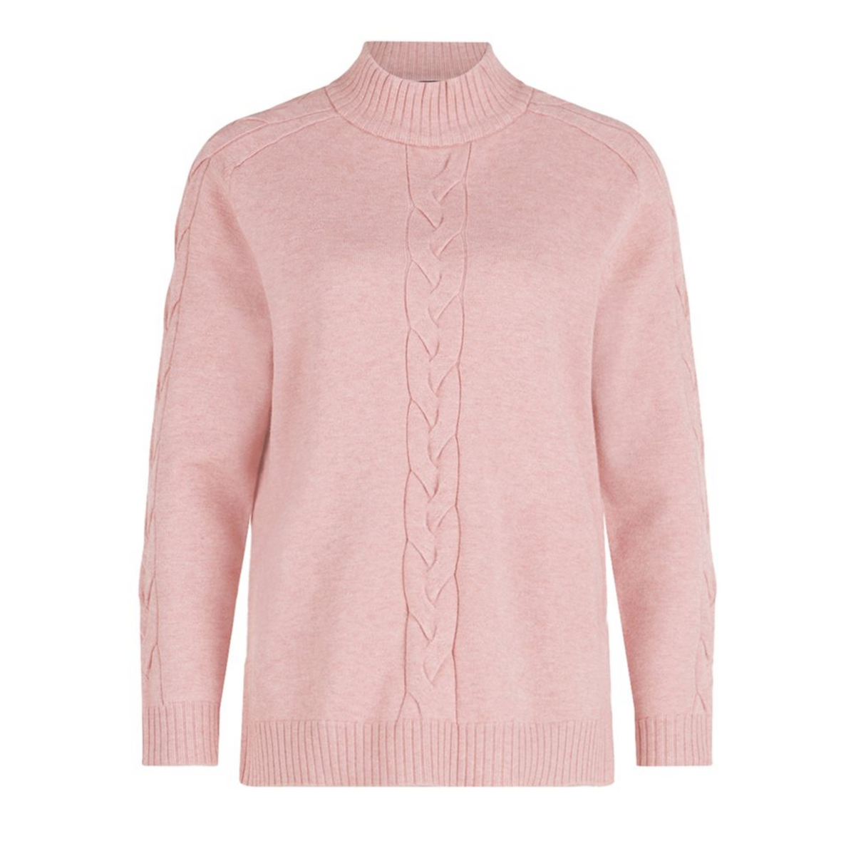 Betty Barclay High Neck Cable Knit Jumper