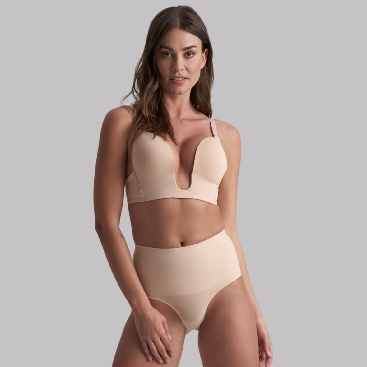 Bye Bra Waist Control Brief | Beige