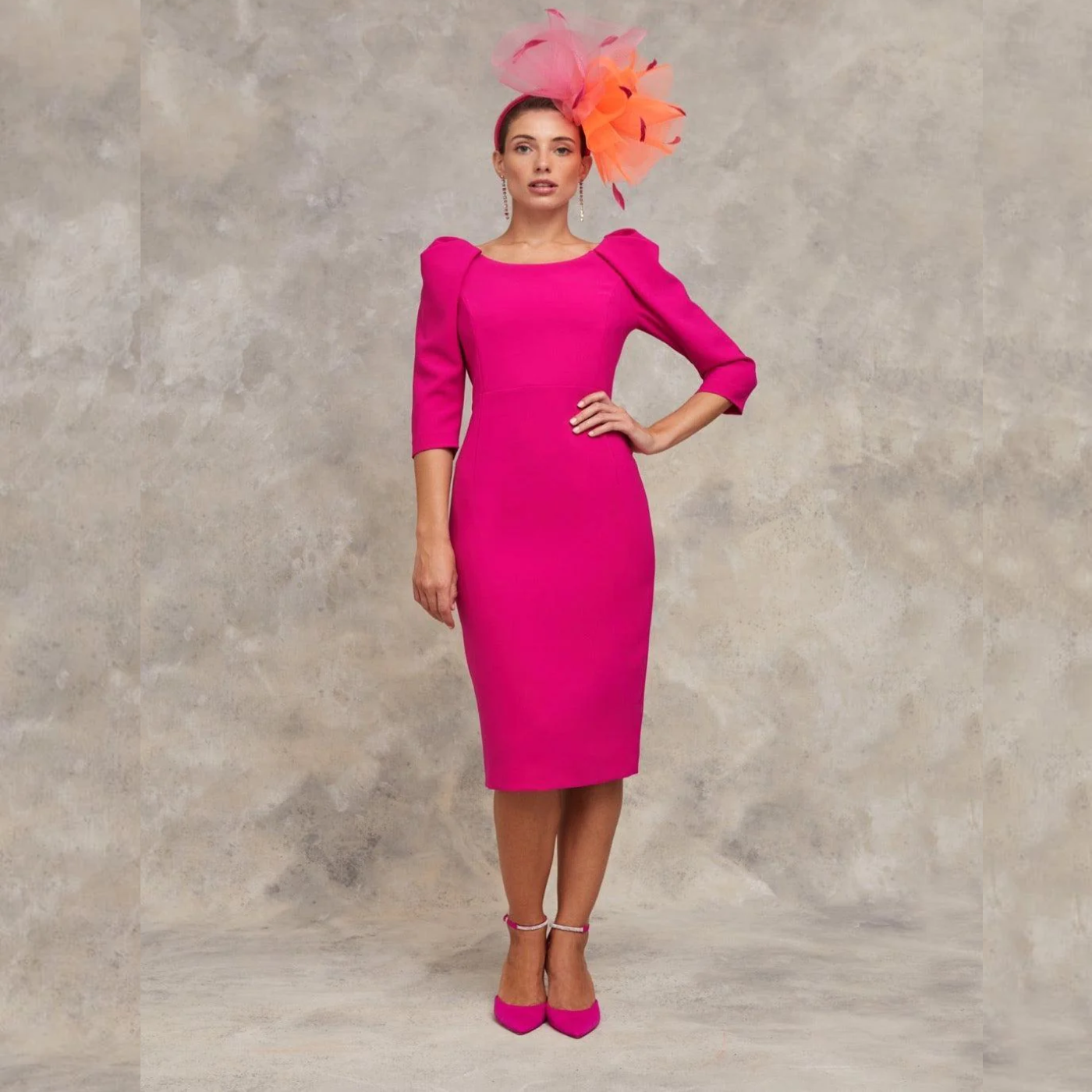 Claudia C Cezanne Dress | Fuchsia or Blush Pink – Geoghegans Of Navan