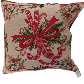 Christmas Candy Cane Cushion