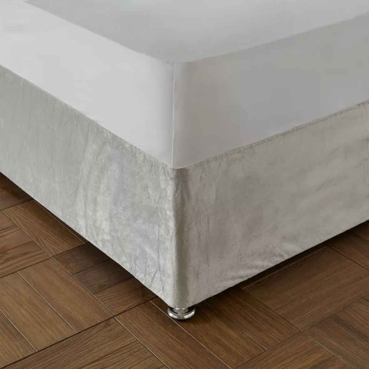 Divan base wrap on bed 