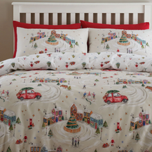 Load image into Gallery viewer, Christmas Town Duvet Set
