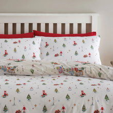 Load image into Gallery viewer, Christmas Town Duvet Set
