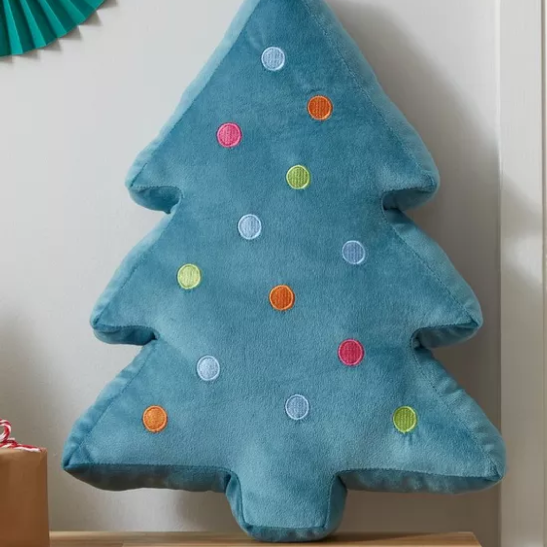 Cushion sitting on Shelf 