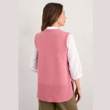 Load image into Gallery viewer, Rear of vest on model 
