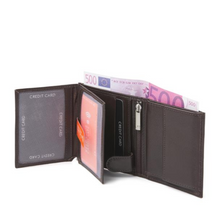 Load image into Gallery viewer, Dr. Amsterdam Tri-fold Leather Wallet
