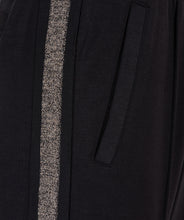 Load image into Gallery viewer, esqualo trousers in black colour closeup
