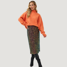 Load image into Gallery viewer, Esqualo Sequin Midi Skirt | Multi
