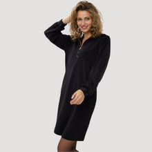 Load image into Gallery viewer, Esqualo Zip Dress | Black
