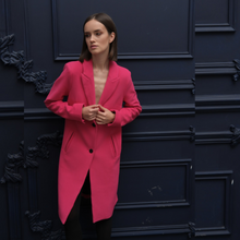 Load image into Gallery viewer, Eva Kayan Fuchsia Coat
