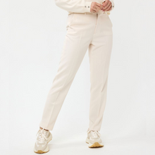 Load image into Gallery viewer, female model wearing esqualo chino trousers in beige colour
