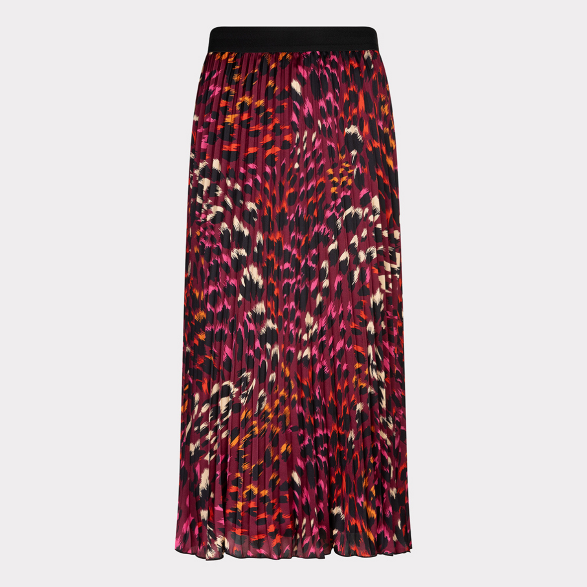 esqualo skirt in black print colour