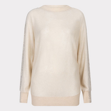 Load image into Gallery viewer, esqualo sweater in beige colour showing front off sweater
