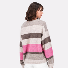 Load image into Gallery viewer, Fynch Hatton Merino Wool Striped Knit Jumper
