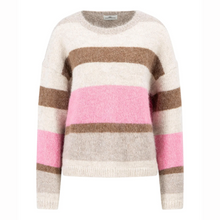 Load image into Gallery viewer, Fynch Hatton Merino Wool Striped Knit Jumper
