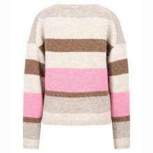 Load image into Gallery viewer, Fynch Hatton Merino Wool Striped Knit Jumper
