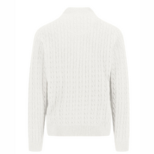 Load image into Gallery viewer, Fynch Hatton &quot;Cable Knit&quot; Half Zip
