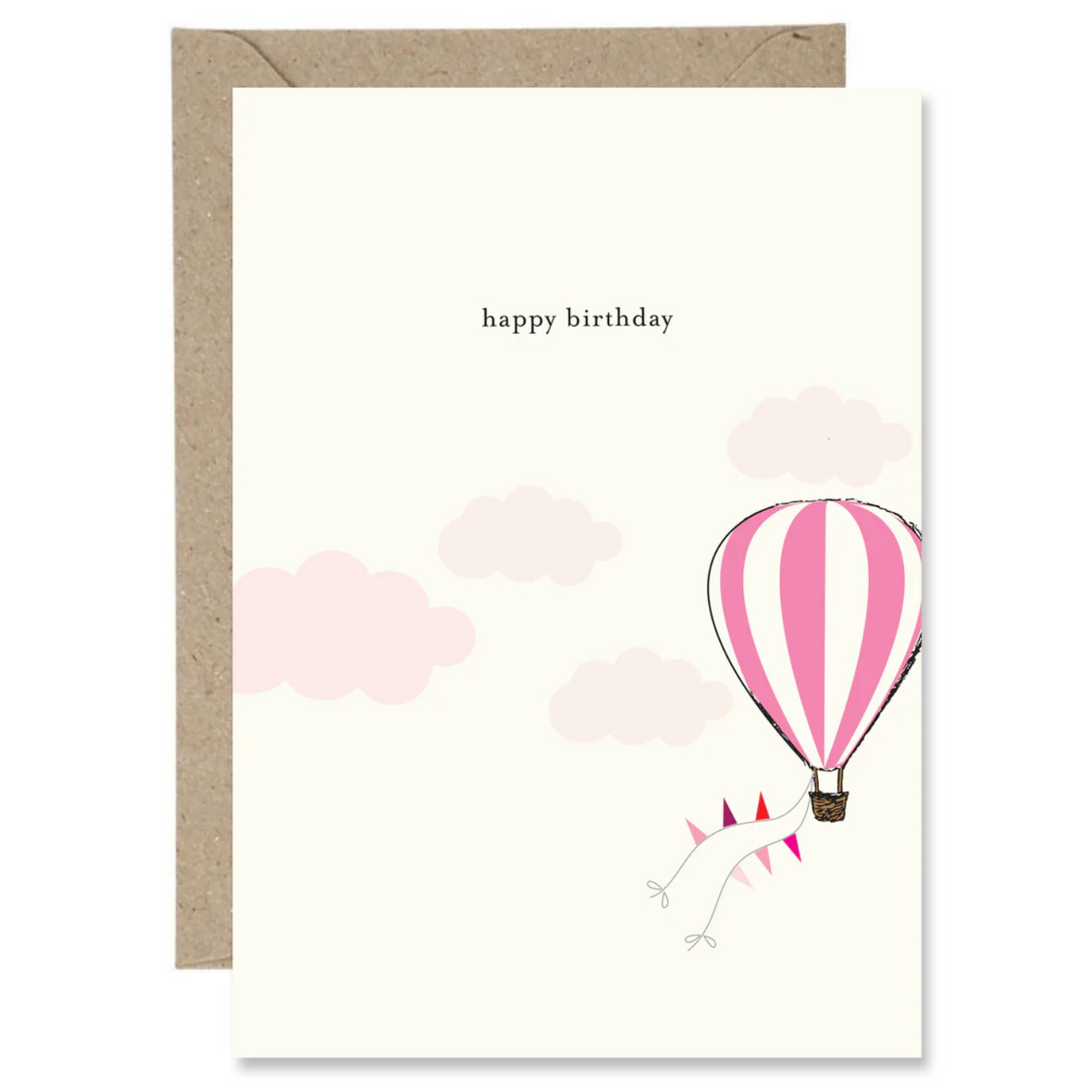 Hot Air Balloon - The Paper Gull Card