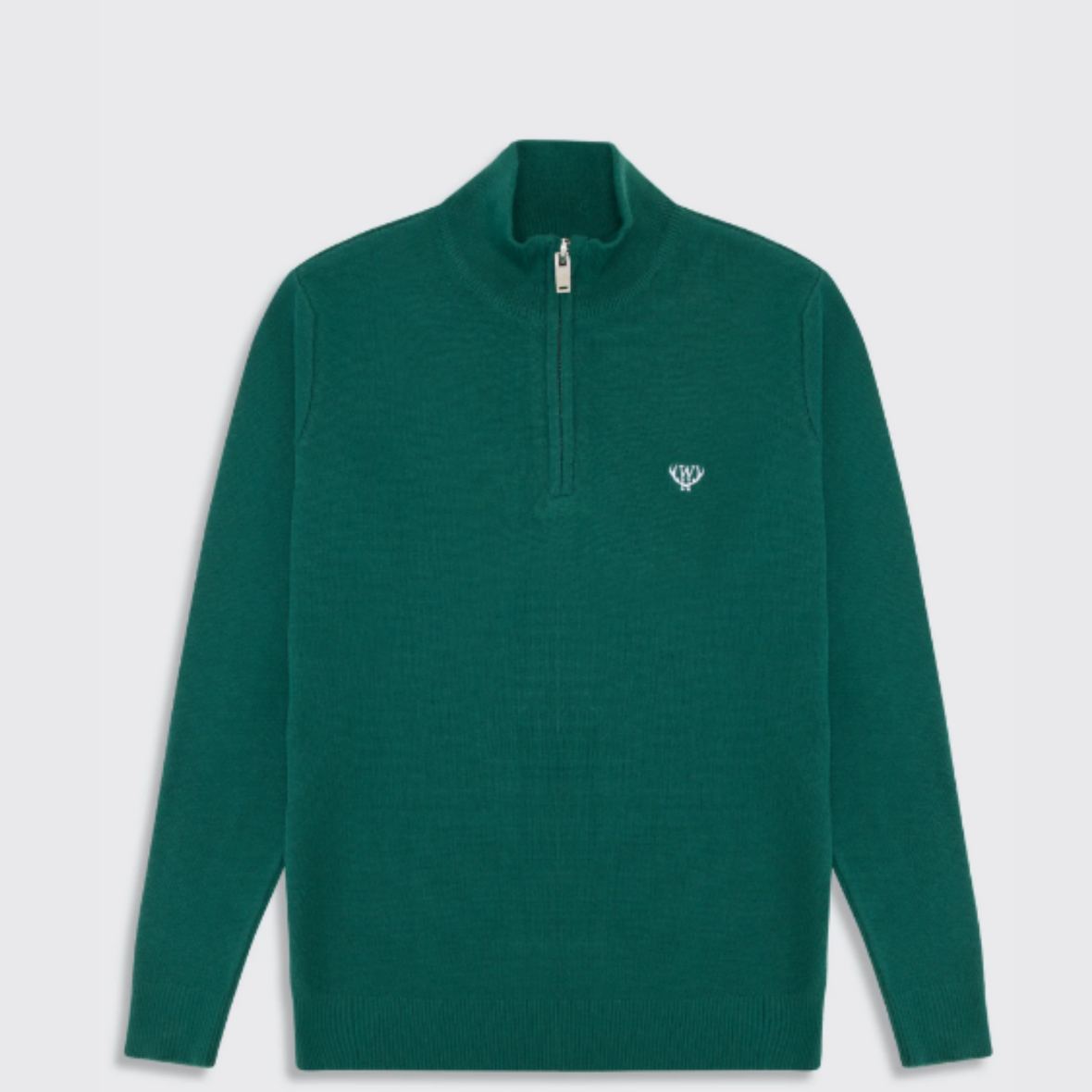 Walker & Hunt Textured Half Zip