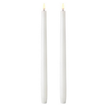 Load image into Gallery viewer, Uyuni LED Taper Candle 2PK 2.3x25cm
