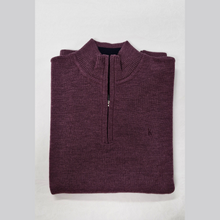 Load image into Gallery viewer, Kessler 1/4 Zip Wool Mix Knitwear
