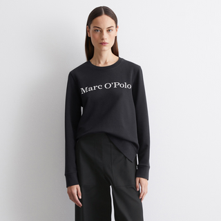 Marc O Polo Organic Cotton Logo Sweatshirt | Navy