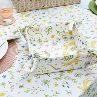 Bread Basket on Table 