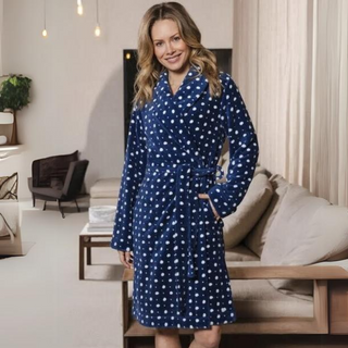 Pastunette Polka Dot Dressing Gown