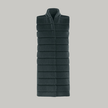 Load image into Gallery viewer, emme marella padded gilet in green colour 
