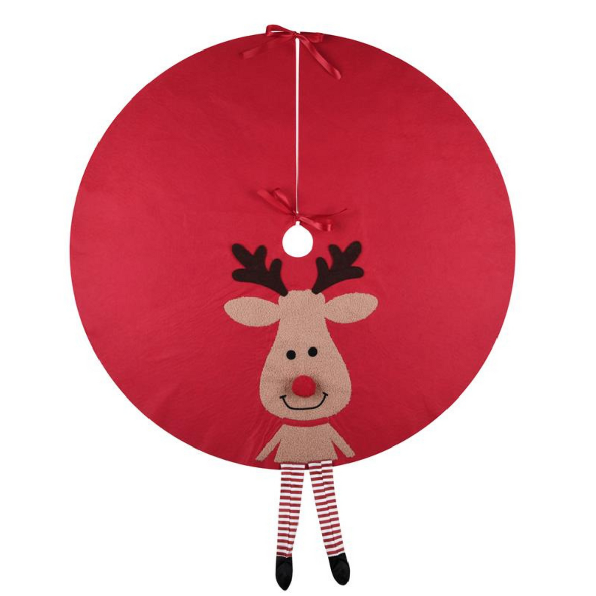 Ruldoph Christmas Tree Skirt | 90cm x 90cm