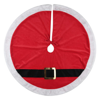 Santa Suit Christmas Tree Skirt | 90cm x 90cm