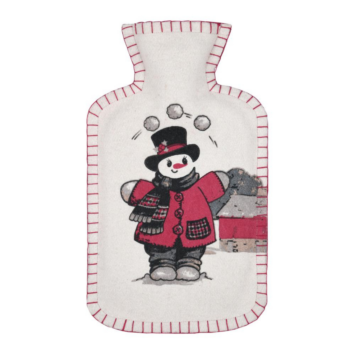 Snowman Hot Water Bottle