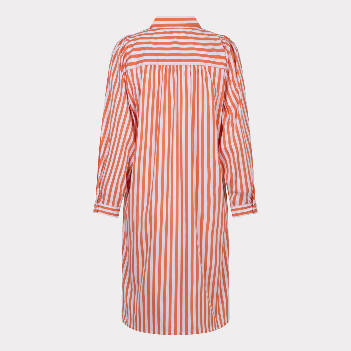 Esqualo Stripe Dress With Embroidery Detail