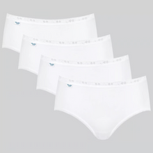 Load image into Gallery viewer, Sloggi Basic+4 Pack Midi Brief | White
