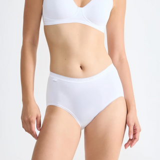 Sloggi Basic+4 Pack Midi Brief | White