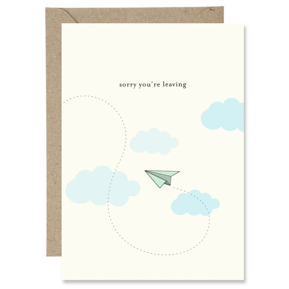 Sorry You Are Leaving-The Paper Gull Card