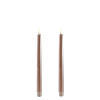 Uyuni LED Taper Candle 2PK 2.3x25cm