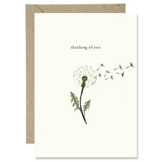 Thinking Of You Dandelion - The Paper Gull Card