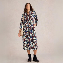 Load image into Gallery viewer, White Stuff Rua Midi Jersey Shirt Dress | Plum Print
