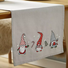 Load image into Gallery viewer, Catherine Lansfield Christmas Gnomes Table Runner
