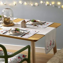 Load image into Gallery viewer, Catherine Lansfield Christmas Gnomes Table Runner
