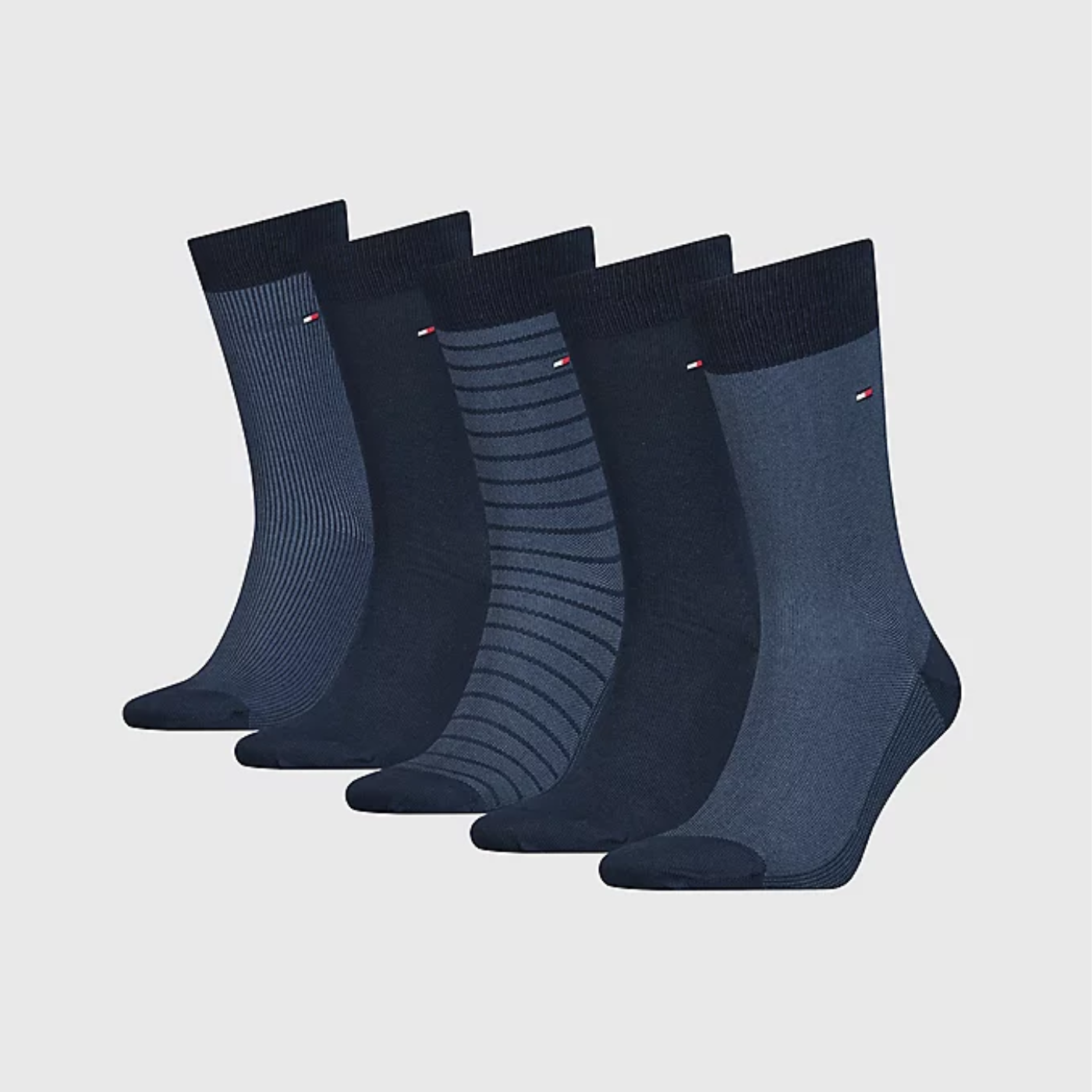 Tommy Hilfiger Sock 5pk Gift Box | Navy / Grey – Geoghegans Of Navan